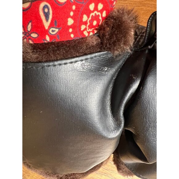 Looney Tunes Tasmanian Devil 10" Plush Biker Stuffed Animal Toy 24K Vintage 1992 - Picture 4 of 7